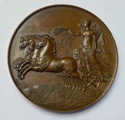 null Subscription medal for the work "Victories and conquests of the French, 1792-1815",...