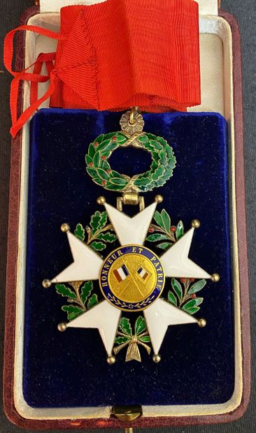 null France - Ordre de la Légion d'honneur, IIIe République, bijou de commandeur,...