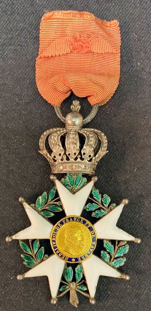 null France - Ordre de la Légion d'honneur, Restauration, étoile de chevalier en...