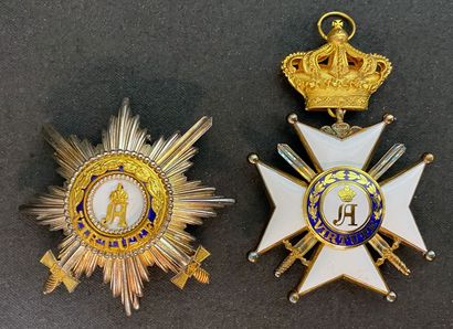null Luxembourg - Order of Civil and Military Merit of Adolph of Nassau, founded...