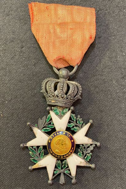 null Order of the Legion of Honour - July Monarchy, enamelled silver knight's star...