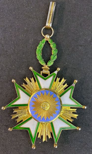 null Persia / Iran - Order of the Crown of Iran, founded in 1900, modified in 1939,...