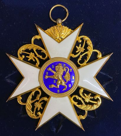 null Luxembourg - Order of the Golden Lion of the House of Nassau, founded in 1858,...