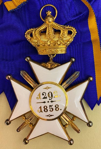 null Luxembourg - Ordre du Mérite civil et militaire d'Adolphe de Nassau, fondé en...