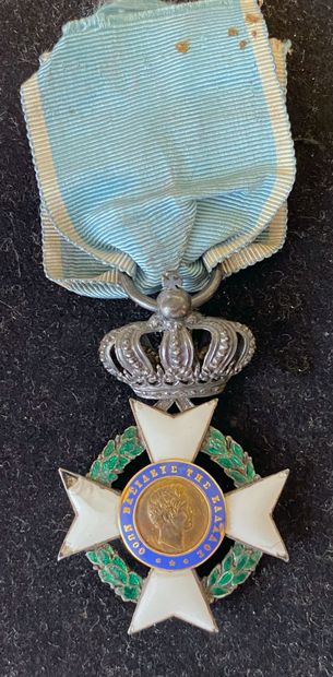 null Grèce - Ordre du Sauveur, fondé en 1833, croix de chevalier du 1er type, avant...