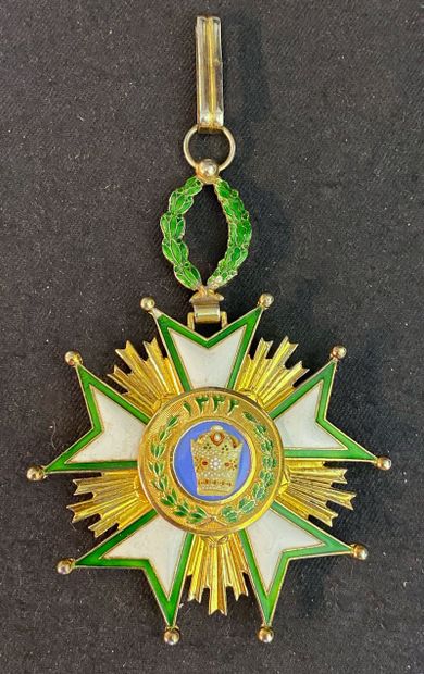 null Persia / Iran - Order of the Crown of Iran, founded in 1900, modified in 1939,...