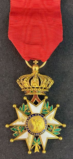null Ordre de la Légion d'honneur - Second Empire, étoile d'officier du modèle dit...