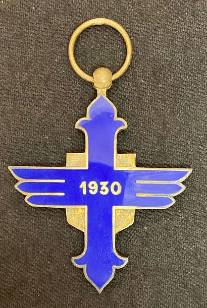 null Roumanie - Ordre du Mérite aéronautique, croix de chevalier à titre civil du...