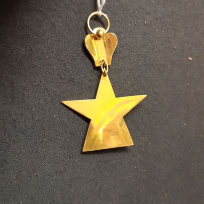 null Éthiopie - Ordre de l'Étoile d'Éthiopie, lot de deux : une miniature de commandeur...