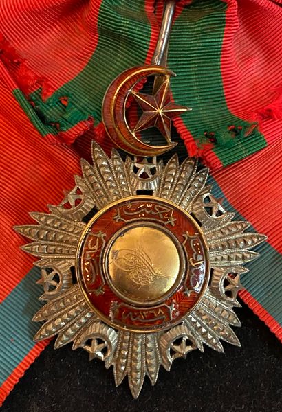 null Turquie - Ordre du Medjidié, fondé en 1856, ensemble de 1re classe (grand-croix)...