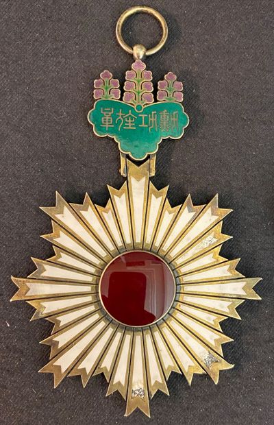 null Japan - Order of the Rising Sun, founded in 1875, set of 1st class (grand-croix)...