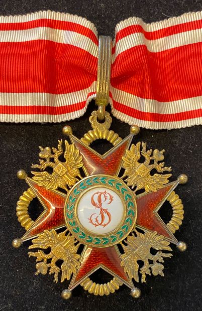 null Russie - Ordre de Saint-Stanislas, bijou de 2e classe (commandeur), luxueuse...