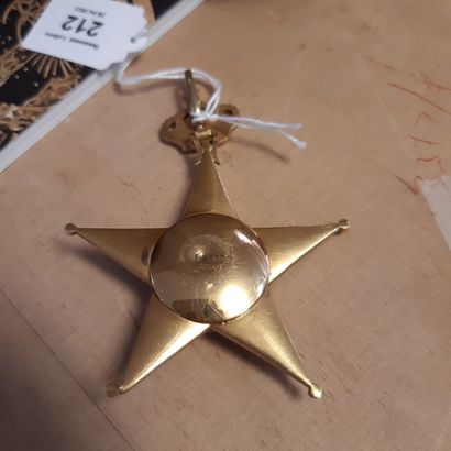 null Égypte - Ordre d'Ismaël, fondé en 1915, bijou de 1re classe (grand-croix) en...