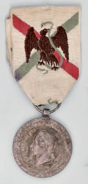 null Médaille commémorative de l'expédition du Mexique, 1862-1867, par Barre, en...