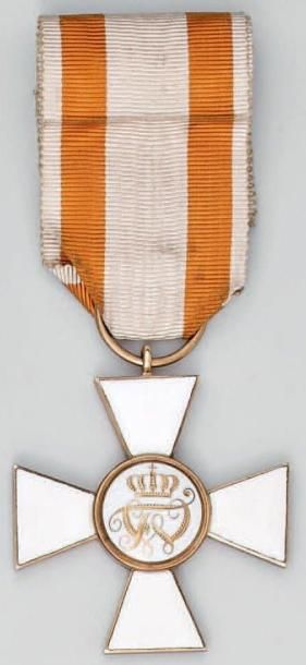 Prusse Ordre de l'Aigle Rouge, fondé en 1705, croix de 3e classe (chevalier), en...