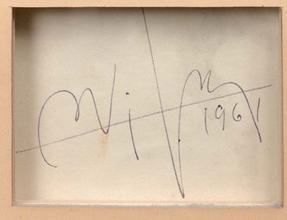 Wifredo LAM (1902-1982) Sans titre, 1961
Encre et gouache sur papier, signée et datée...