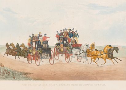 D'après SHAGERS, gravées par HUNT The Age Brighton Coach en 1852
The Brighton Day...