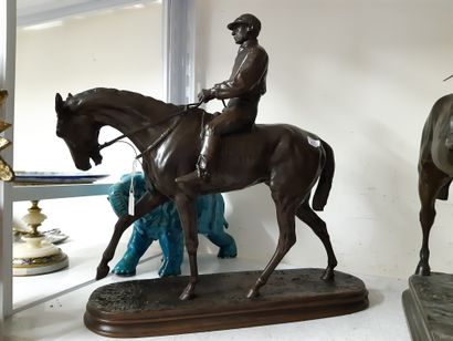 Pierre Jules MENE (1810-1879) 
Jockey à cheval n° 1 «Vainqueur du Derby»



Grande...