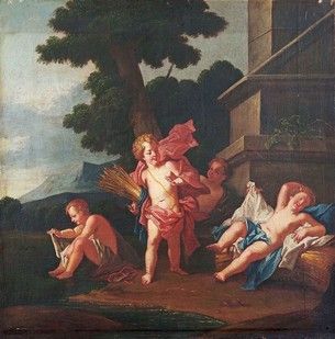 18th century FRENCH SCHOOL Allegory of the...