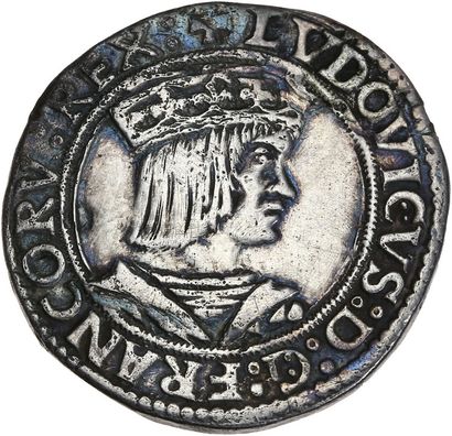 null LOUIS XII (1498-1514) Teston en argent. Paris. 9,43 g. D. 660. Rare. Très bel...