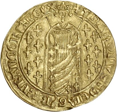 null CHARLES VII (1422-1461) Royal d or. 3,82 g. Montélimar. D. 455. Atelier recherché....