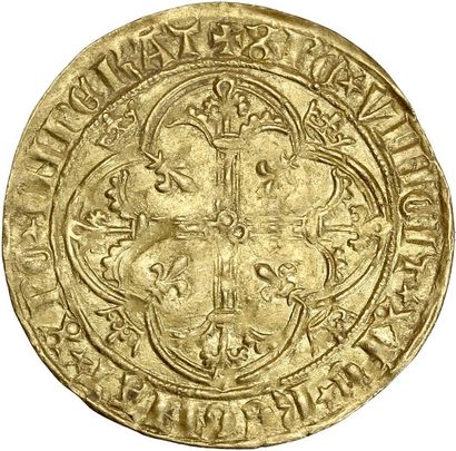 null CHARLES VII (1422-1461) Royal d or. 3,82 g. Montélimar. D. 455. Atelier recherché....