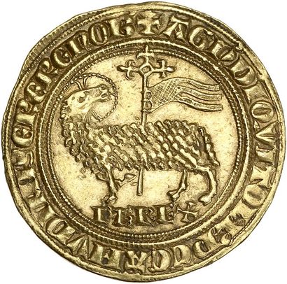 null PHILIPPE IV (1285-1314) Agnel d or. D. 212. TTB à superbe.