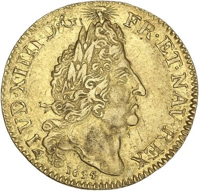 null LOUIS XIV (1643-1715) Louis d or aux quatre L. 1694. Strasbourg. Réf. D. 1440A....