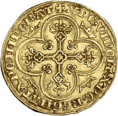 null CHARLES IV (1322-1328) Royal d or. 4,16 g. D. 240. Très bel exemplaire.