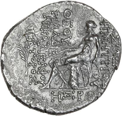 null ROYAUME SELEUCIDE : Démétrius II, premier règne (146-138 av. J.-C.) Tétradrachme....