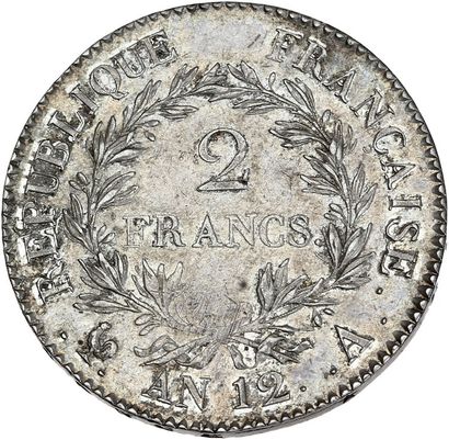 null CONSULAT (1799-1804) 2 francs. An 12. Paris. G. 494. Très bel exemplaire.