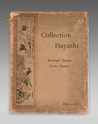JAPON Catalogue de vente.
Collection Hayashi, estampes, dessins, livres illustrés,...