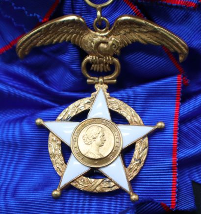 null Chili - Ordre de Mérite du Chili, ensemble de grand-croix comprenant : le bijou...