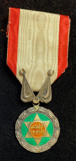 null Morocco - Order of the Cherifian Military Merit, instituted in 1910, badge of...