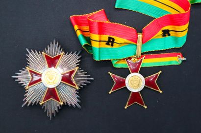 null Rwanda - Ordre national du Rwanda, ensemble de grand officier comprenant : le...