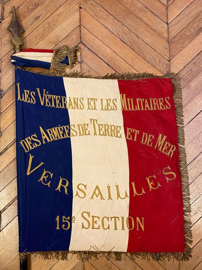 null 1870-1871
Two flags of the Society of Veterans of the Army and Sea of the 15th...