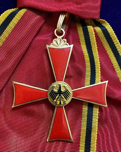 null Allemagne - Ordre du Mérite de la république, ensemble de grand-croix de 2e...
