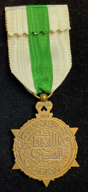 null Syria - Order of Merit, founded in 1926, 4th class medal in bronze and enamel,...