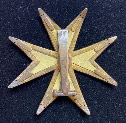 null Ordres réunis de Saint-Lazare et de Notre-Dame-du-Mont-Carmel, plaque de chevalier...