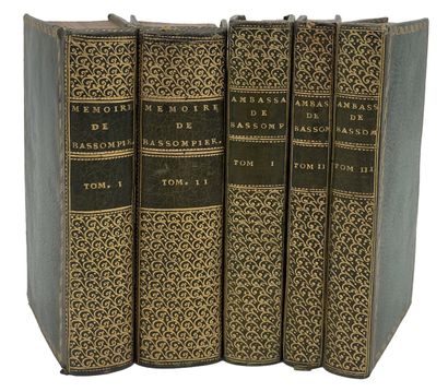 null BASSOMPIERRE (François de). 4 ouvrages reliés éditions originales, toutes sous...