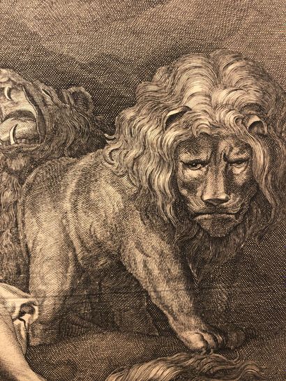 null 
Abraham Bloteling (1640-1690), d’après Rubens.




Daniel dans la fosse aux...