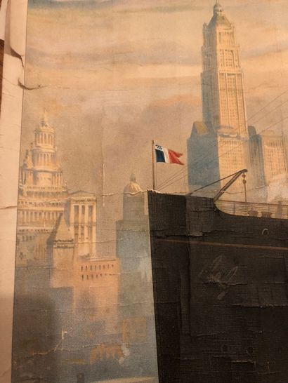 null 
[French Line – Compagnie Générale Transatlantique]




Richard Rummel (1848-1924)




Affiche...