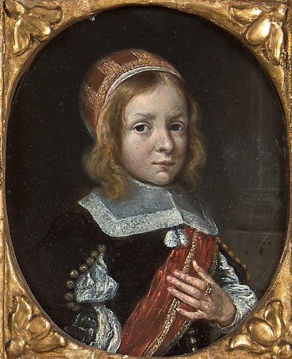Justus Sustermans (1597-1681) Portrait d'homme
Portrait de petite fille
Deux huiles...