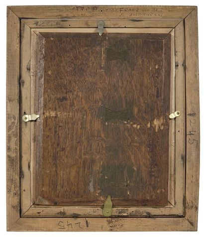 Franz ALT (1821-1914) The exit of the mass
Oil on panel.
Signed and dated 1860 in...