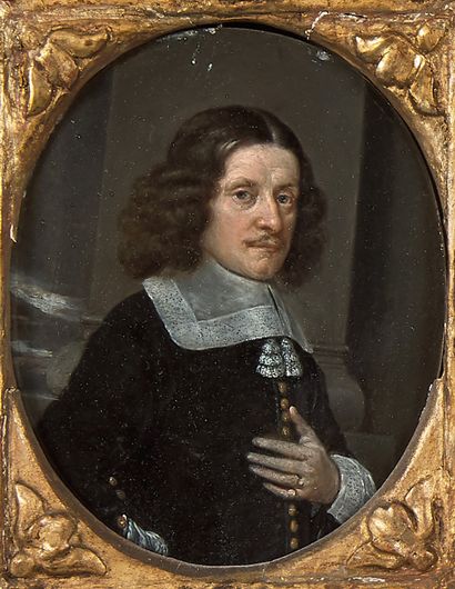 Justus Sustermans (1597-1681) Portrait d'homme
Portrait de petite fille
Deux huiles...