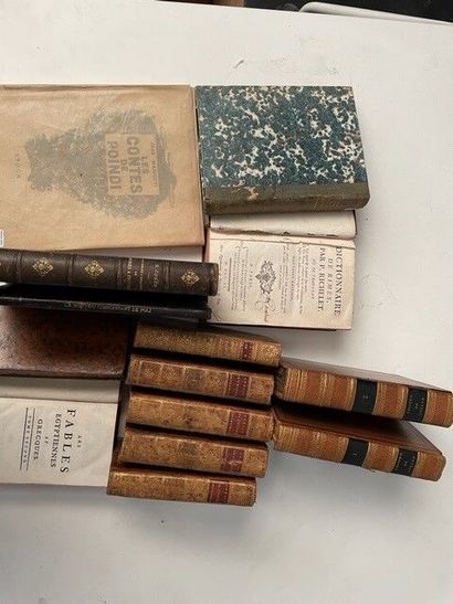 Livres anciens et modernes, dictionnaire...