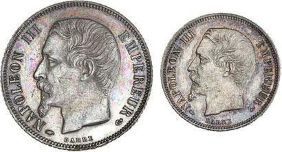 null SECOND EMPIRE (1852-1870) 1 franc Napoléon III, tête nue. 1859. Paris (ex. coll....