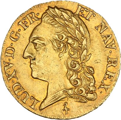 null LOUIS XV (1715-1774)
Louis d'or à la vieille tête. 1774. Paris. 8,16 g.
Tête...