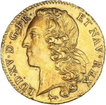 null LOUIS XV (1715-1774)
Double louis d'or au bandeau. 1742. Paris. 16,35 g.
Tête...