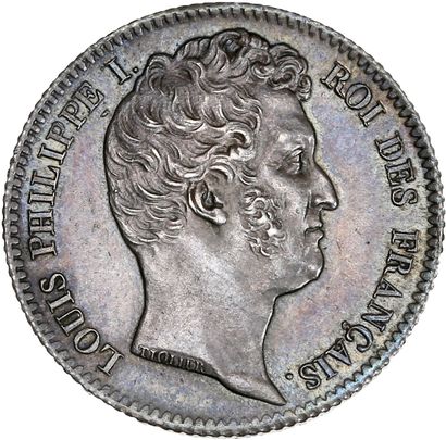 null LOUIS-PHILIPPE (1830-1848) 1 franc tête nue. 1831. Rouen.
Sa tête nue à gauche.
R/...